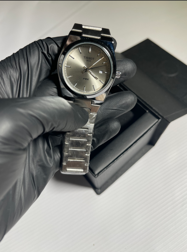Tissot PRX 40mm Quartz Black Dial Stainless Steel Men's Watch